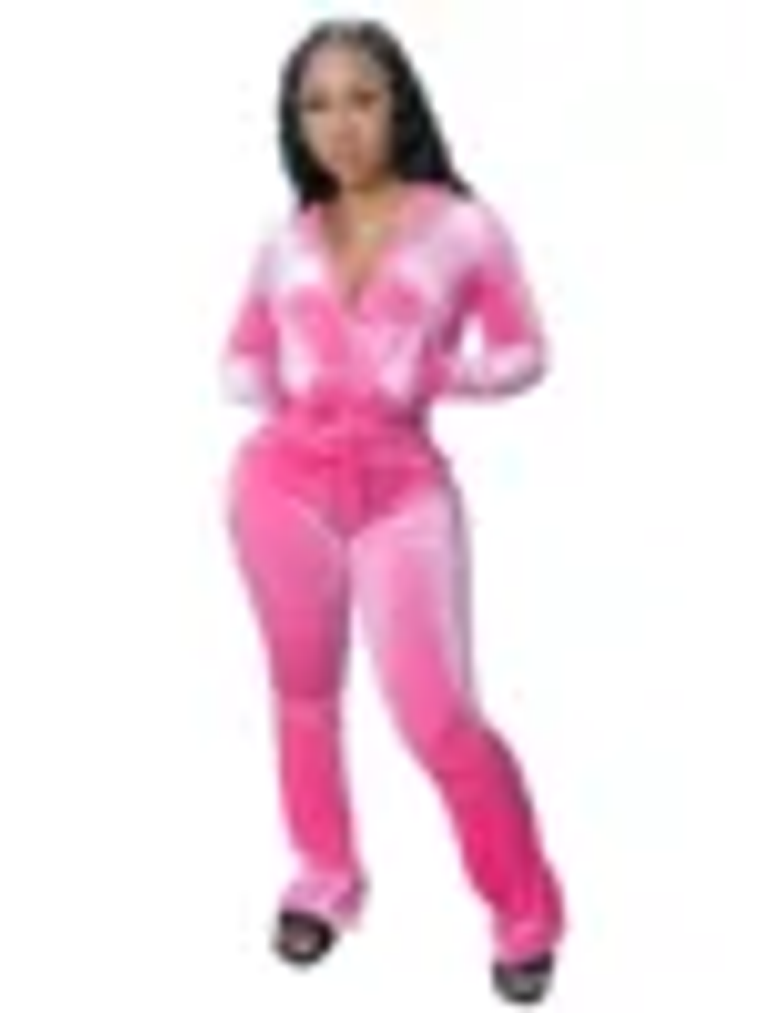 2025 Fall Sets for  Women's Hoodie Set Zipper Pocket Crop Top Jacket Velvet Jogging Suit Velour Tracksuits Women Two Piece Set 8