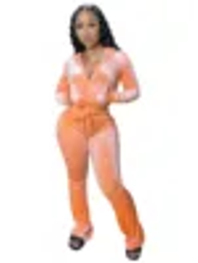 2025 Fall Sets for  Women's Hoodie Set Zipper Pocket Crop Top Jacket Velvet Jogging Suit Velour Tracksuits Women Two Piece Set 13