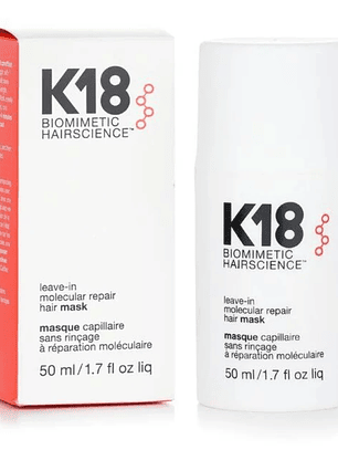K18 Leave-In Molecular Repair Hair Mask Deep Conditioning Keratin Treatment Soften Hair Smoothing Healthy Hair Care 50ml 150ml