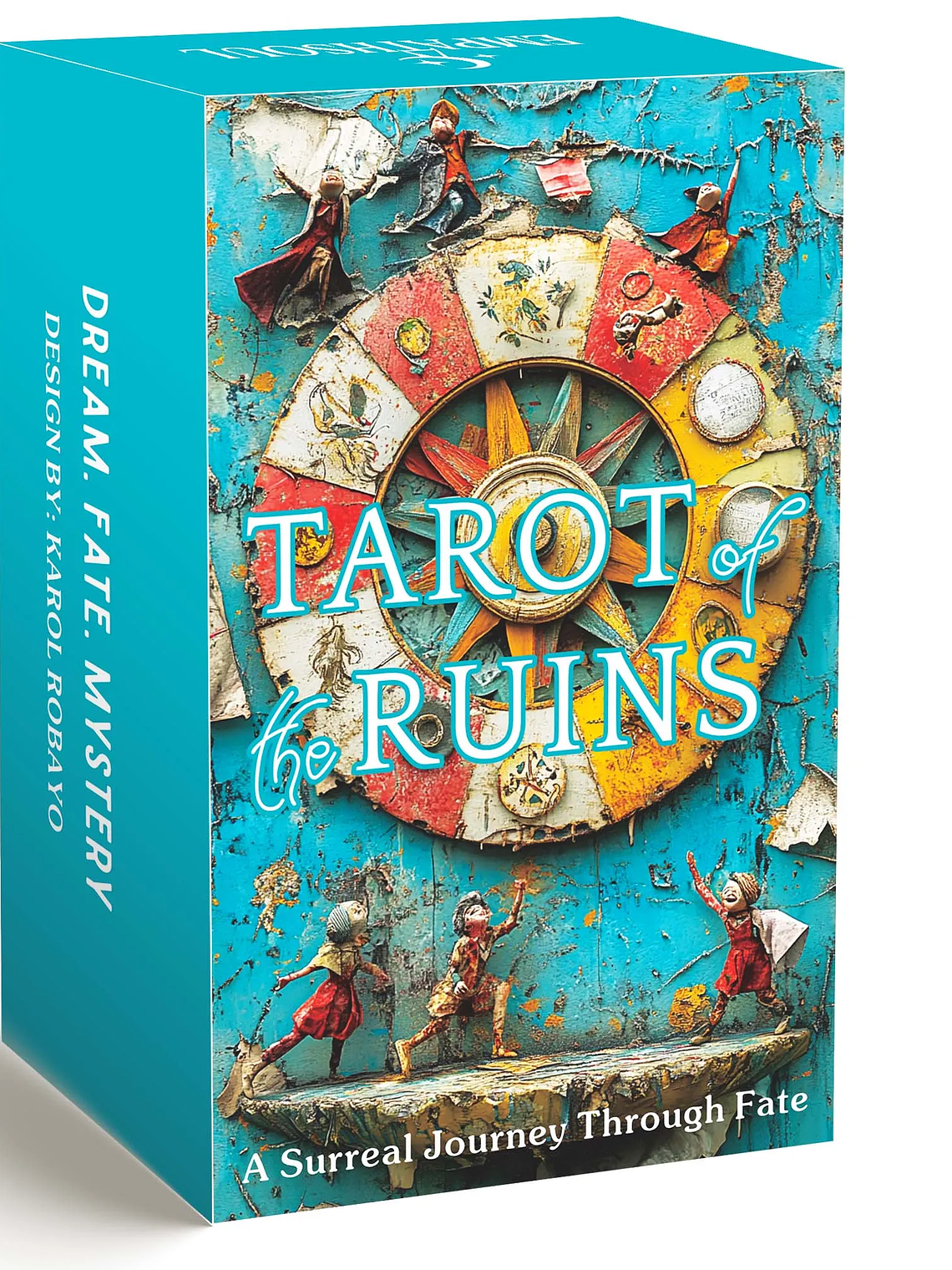 78 Tarot Cards, Ruins Tarot Deck, 13x8 Cm, Dream Destiny Mystery,  Tarot Card Game, Includes Paper Instructions 1