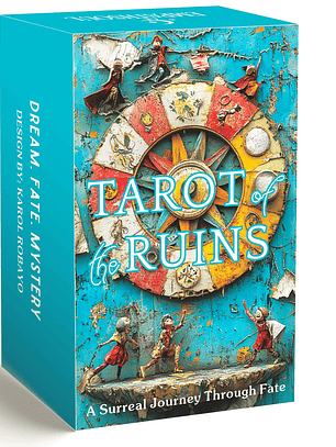 78 Tarot Cards, Ruins Tarot Deck, 13x8 Cm, Dream Destiny Mystery,  Tarot Card Game, Includes Paper Instructions