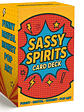 78 Card Deck,  Sassy Spirits Oracle Card Deck， Humorous Divination Cards, Includes Funny Honest Trendy Art Comic Style, - thumbnail 1