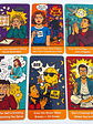 78 Card Deck,  Sassy Spirits Oracle Card Deck， Humorous Divination Cards, Includes Funny Honest Trendy Art Comic Style, - thumbnail 6