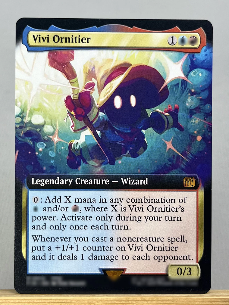 FIN HOLO14-Ⅰ02 Tcg proxy magical cards Sephiroth, Fabled SOLDIER Vivi Ornitier Ultima Traveling Chocobo force of  gathering 19