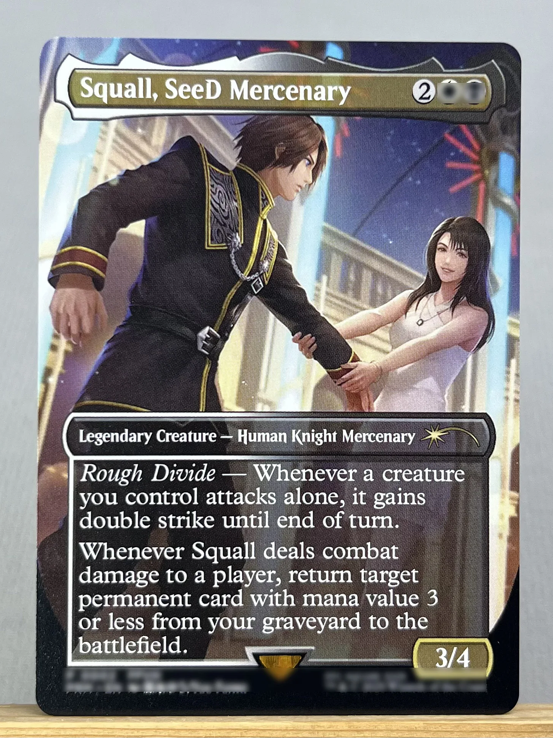 FIN HOLO14-Ⅰ02 Tcg proxy magical cards Sephiroth, Fabled SOLDIER Vivi Ornitier Ultima Traveling Chocobo force of  gathering 23