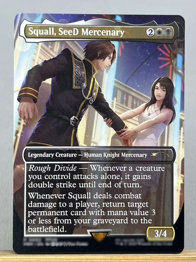 FIN HOLO14-Ⅰ02 Tcg proxy magical cards Sephiroth, Fabled SOLDIER Vivi Ornitier Ultima Traveling Chocobo force of  gathering 23