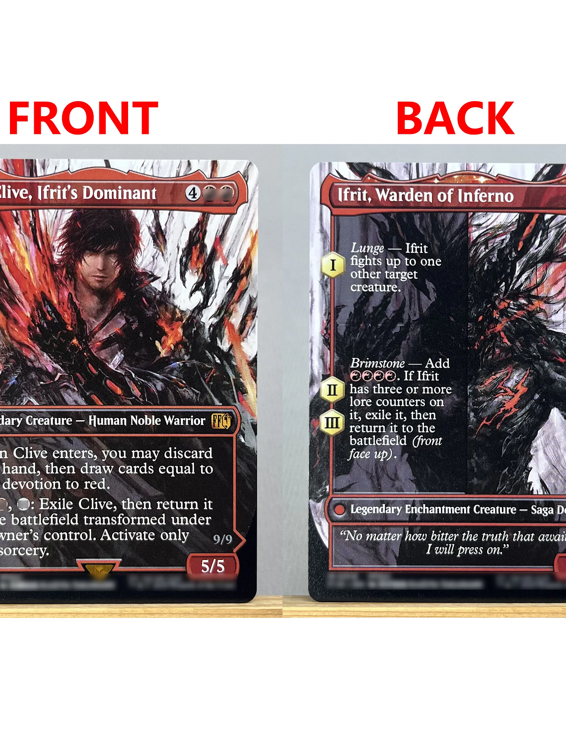 FIN HOLO14-Ⅰ02 Tcg proxy magical cards Sephiroth, Fabled SOLDIER Vivi Ornitier Ultima Traveling Chocobo force of  gathering 8