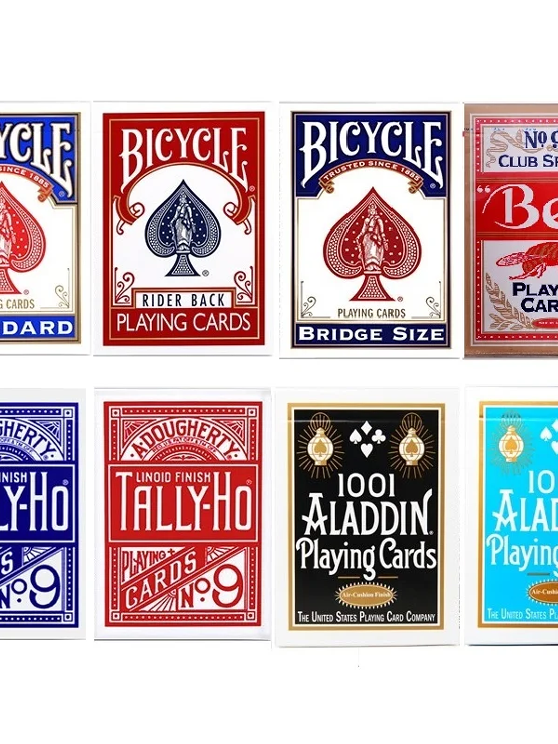 Bicycle Rider Back Playing Cards Tally-Ho Bee Deck Card Games Magic Tricks 1