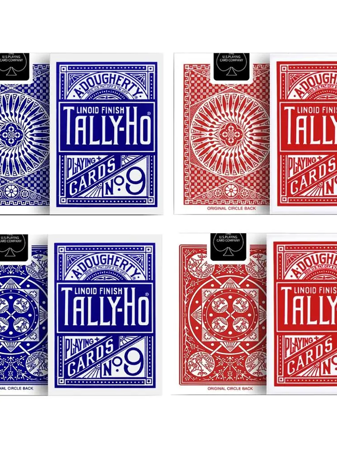 Bicycle Rider Back Playing Cards Tally-Ho Bee Deck Card Games Magic Tricks 5