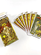 Golden Art Nouveau Tarot Deck 78 Cards Classic Occult Divination Tarot Cards For Beginners,Party Play Games For Family - thumbnail 3