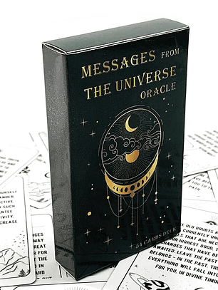 NEW Messages From The Universe Oracle A 54 Cards Deck,English Version Of Fate Divination Card Game,Family Party Games