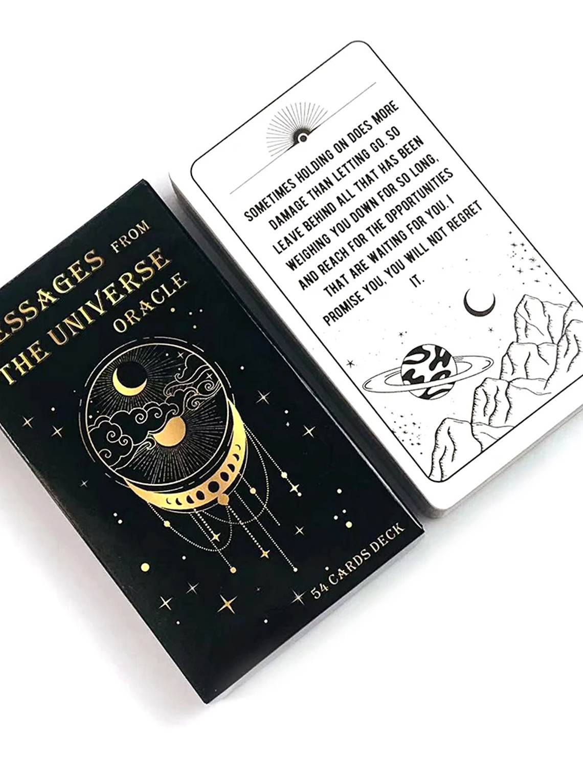 NEW Messages From The Universe Oracle A 54 Cards Deck,English Version Of Fate Divination Card Game,Family Party Games 2