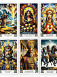 Biblical Tarot Cards Oracle Card Illustration Mysterious Prediction Divination Tarot Deck Party Game Entertainment Leisure Game - thumbnail 4