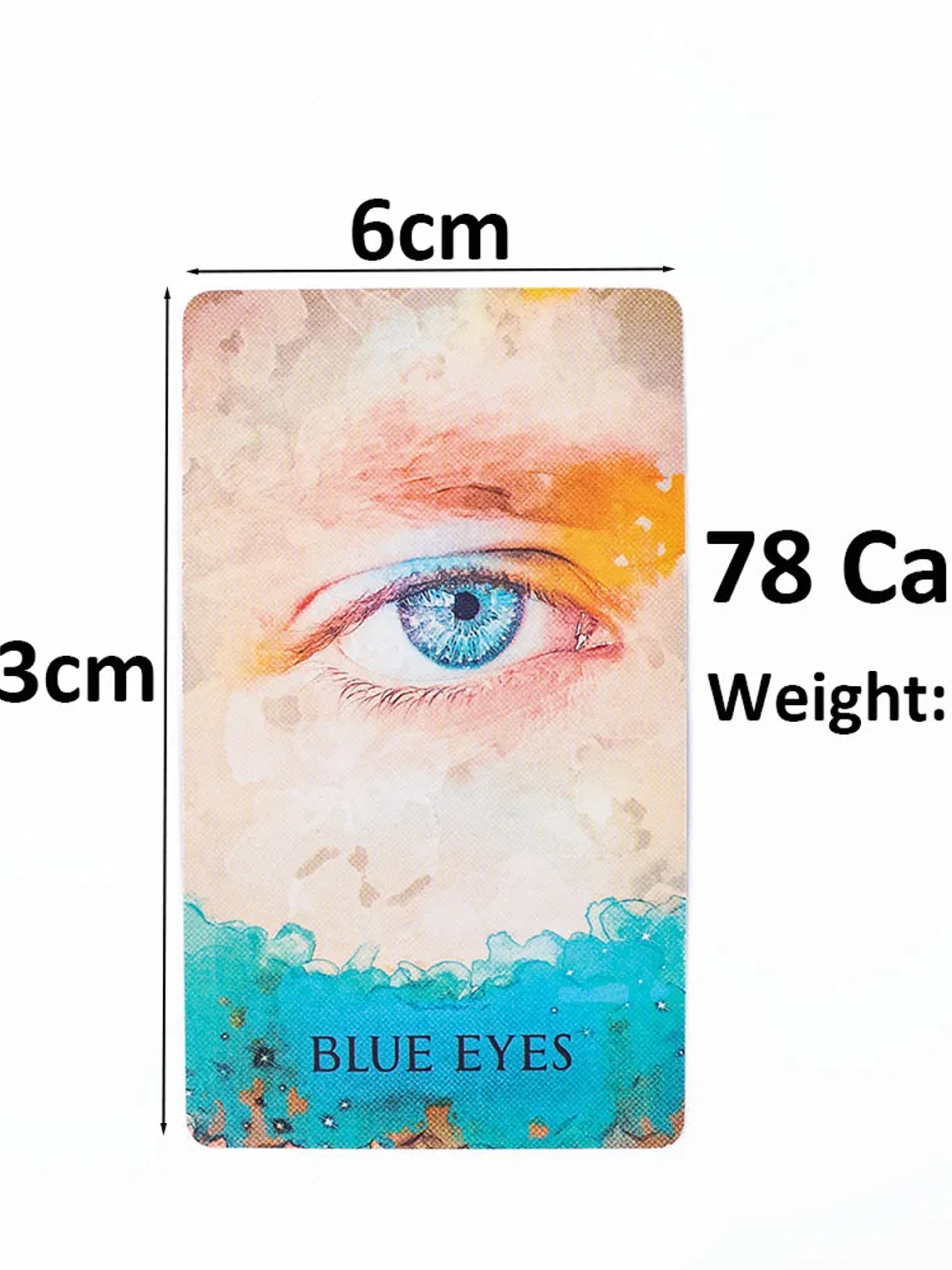 Who Is It Oracle Cards 78 Cards About 10X6cm NO Guide For Family Party High Quality Fortune Telling Divination Tarot Cards Deck 3