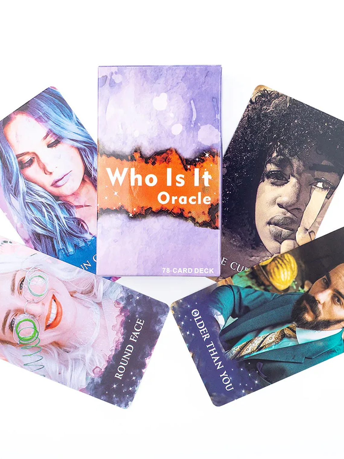 Who Is It Oracle Cards 78 Cards About 10X6cm NO Guide For Family Party High Quality Fortune Telling Divination Tarot Cards Deck 4