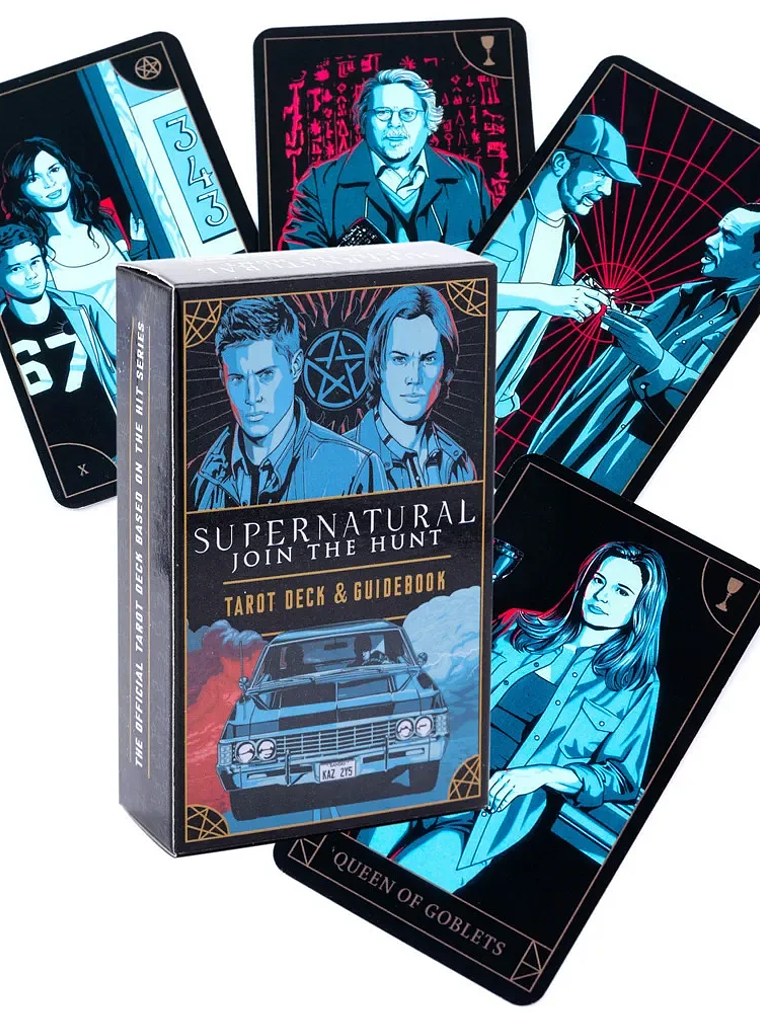 Supernatural Tarot Deck and Guidebook Card Game Gift With Pdf Guidebook Card Game Board Game 78 Cards Beginners 1