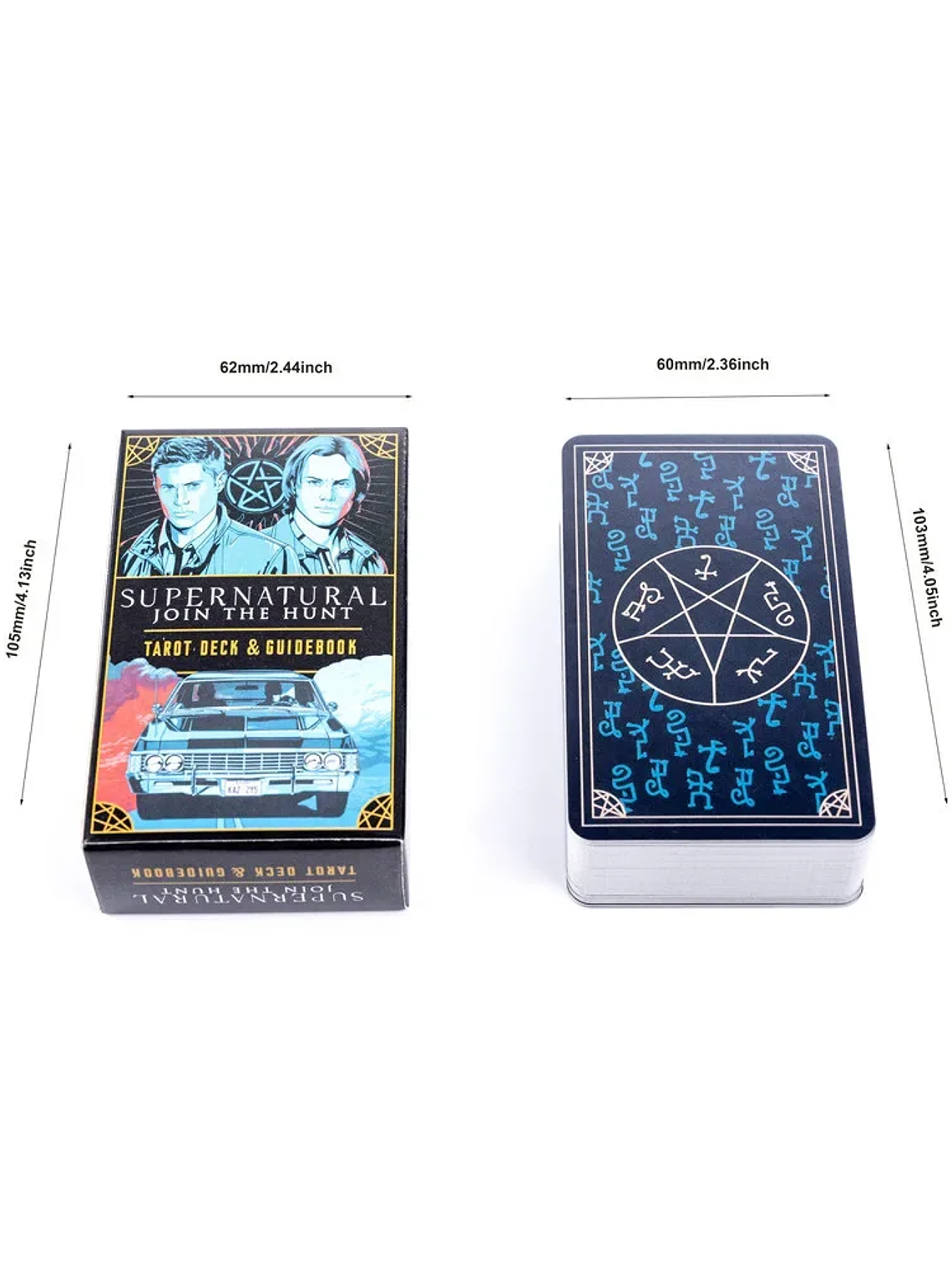 Supernatural Tarot Deck and Guidebook Card Game Gift With Pdf Guidebook Card Game Board Game 78 Cards Beginners 2