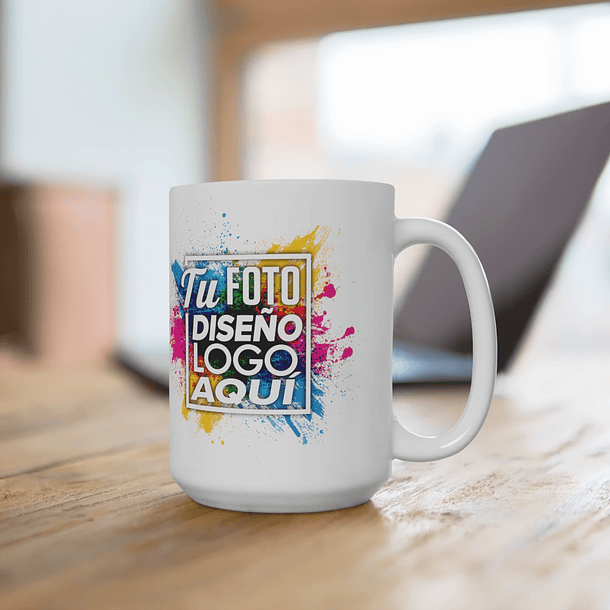 Taza Personalizada Grande 15oz 3