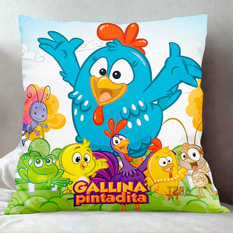 Cojín La Gallina Pintadita