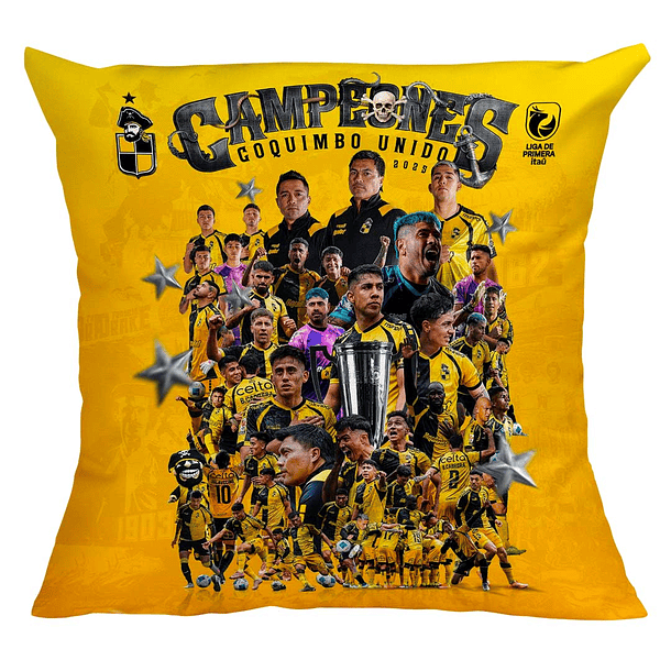 Cojín Coquimbo Unido Campeón 2025