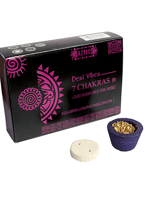 Sahumerio 7 Chakras - Desi Vibes