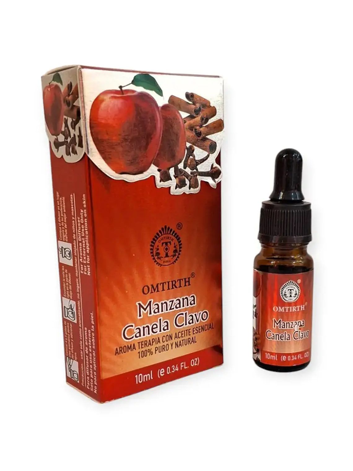 Esencia de Aceite Manzana Canela Clavo - Omtirth 1