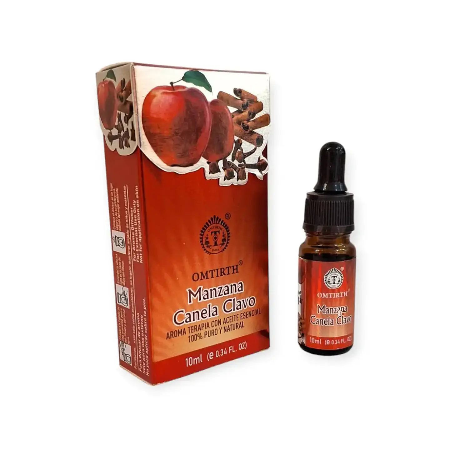 Esencia de Aceite Manzana Canela Clavo - Omtirth 1