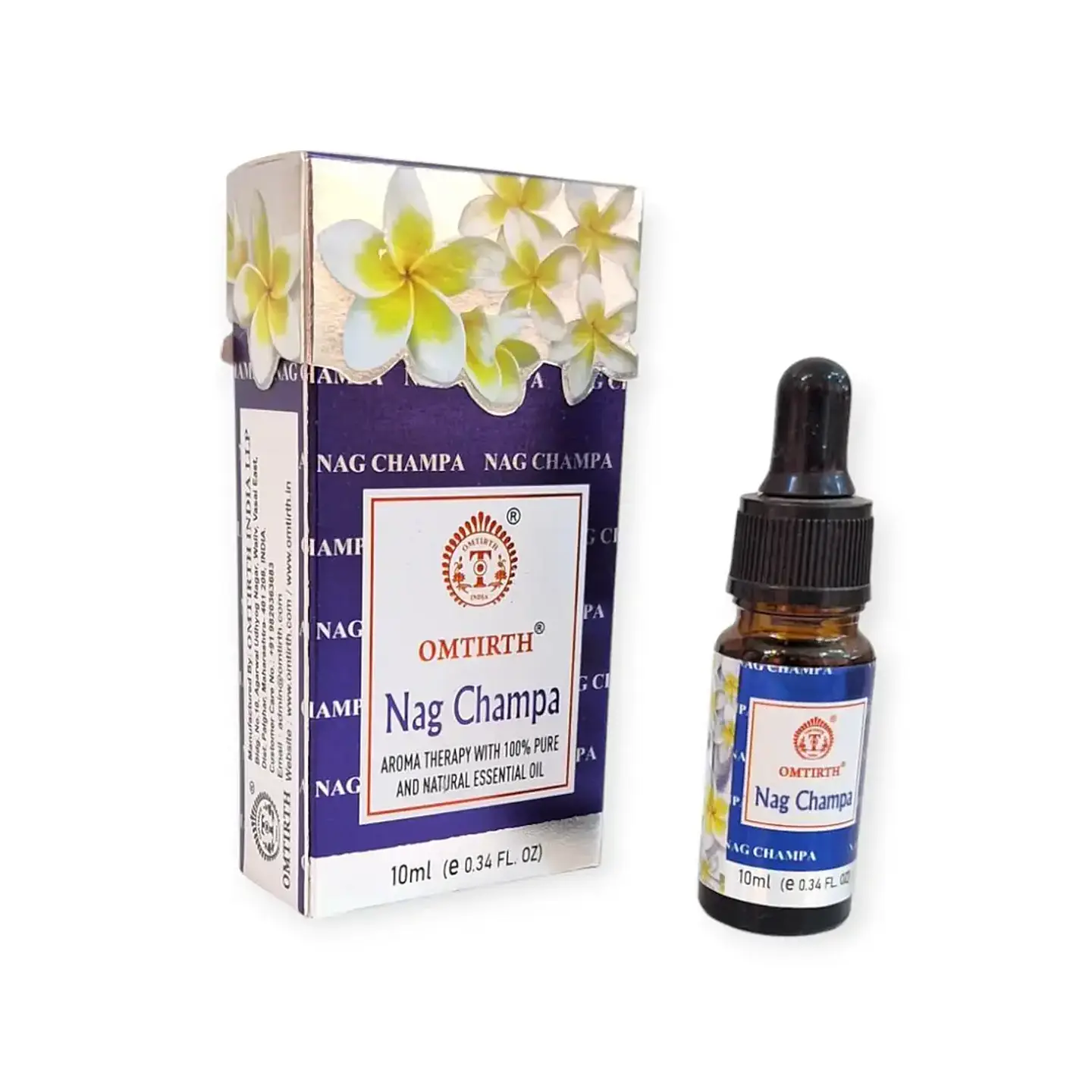 Esencia de Aceite Nag Champa - Omtirth 1