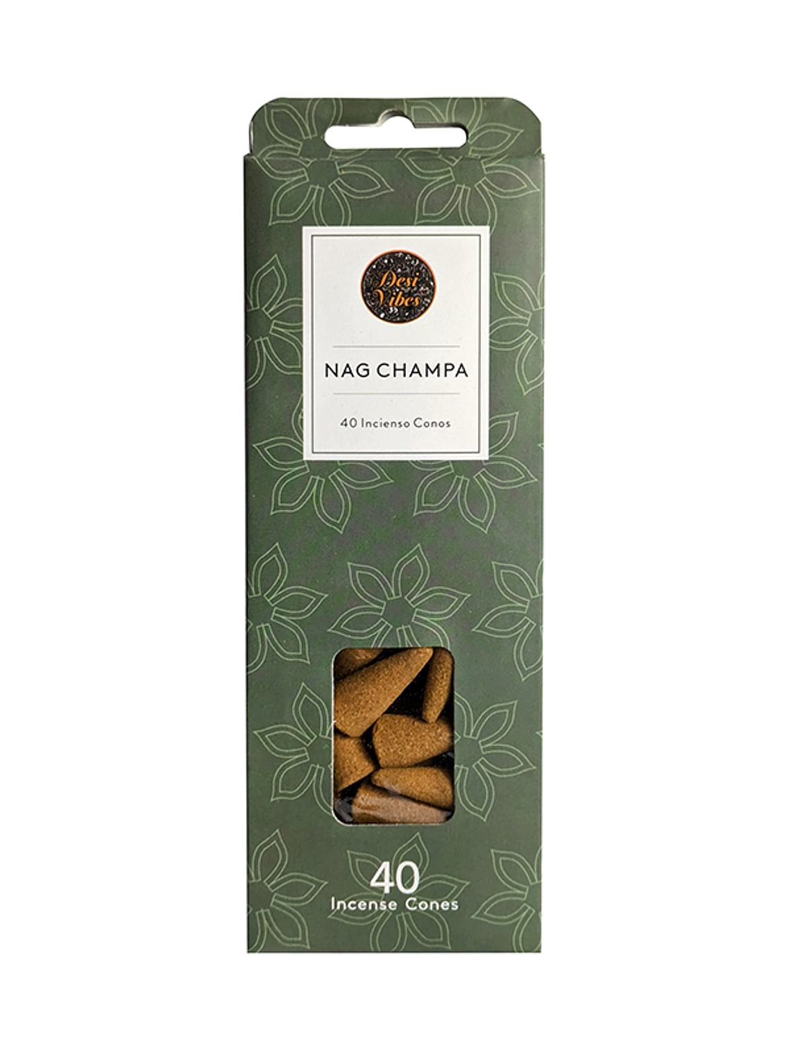 Incienso Cono Nag Champa 40 unidades - Desi Vibes 1