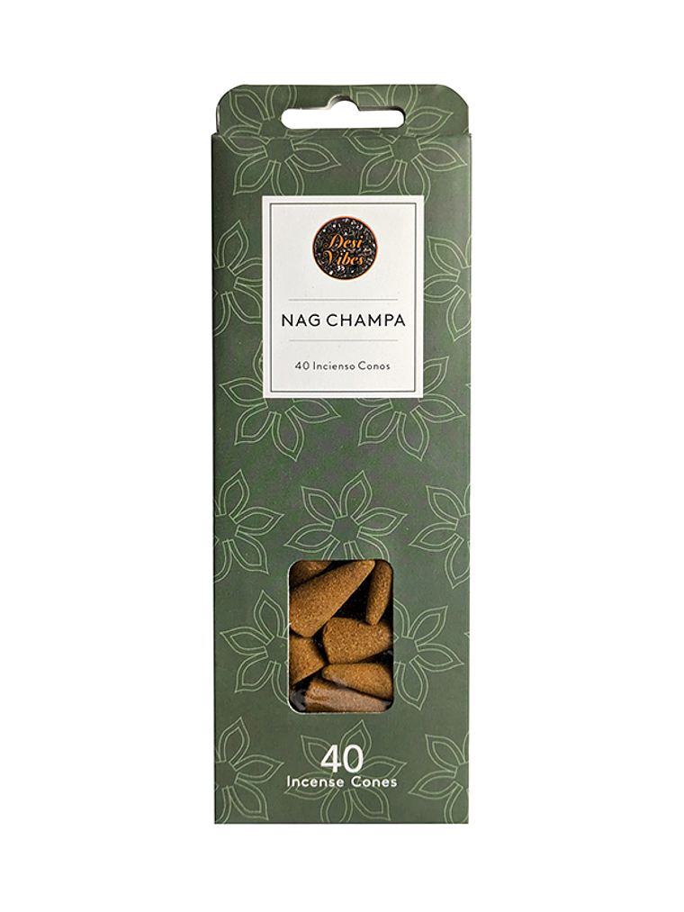 Incienso Cono Nag Champa 40 unidades - Desi Vibes 1