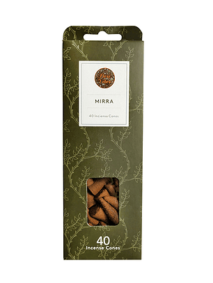 Incienso cono Mirra 40 unidades - Desi Vibes