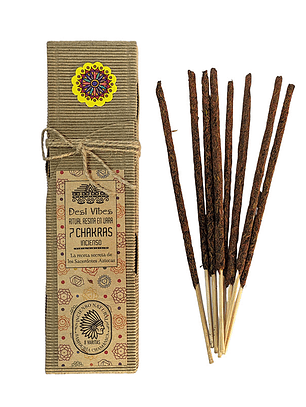 Incienso natural 7 Chakras - Desi Vibes