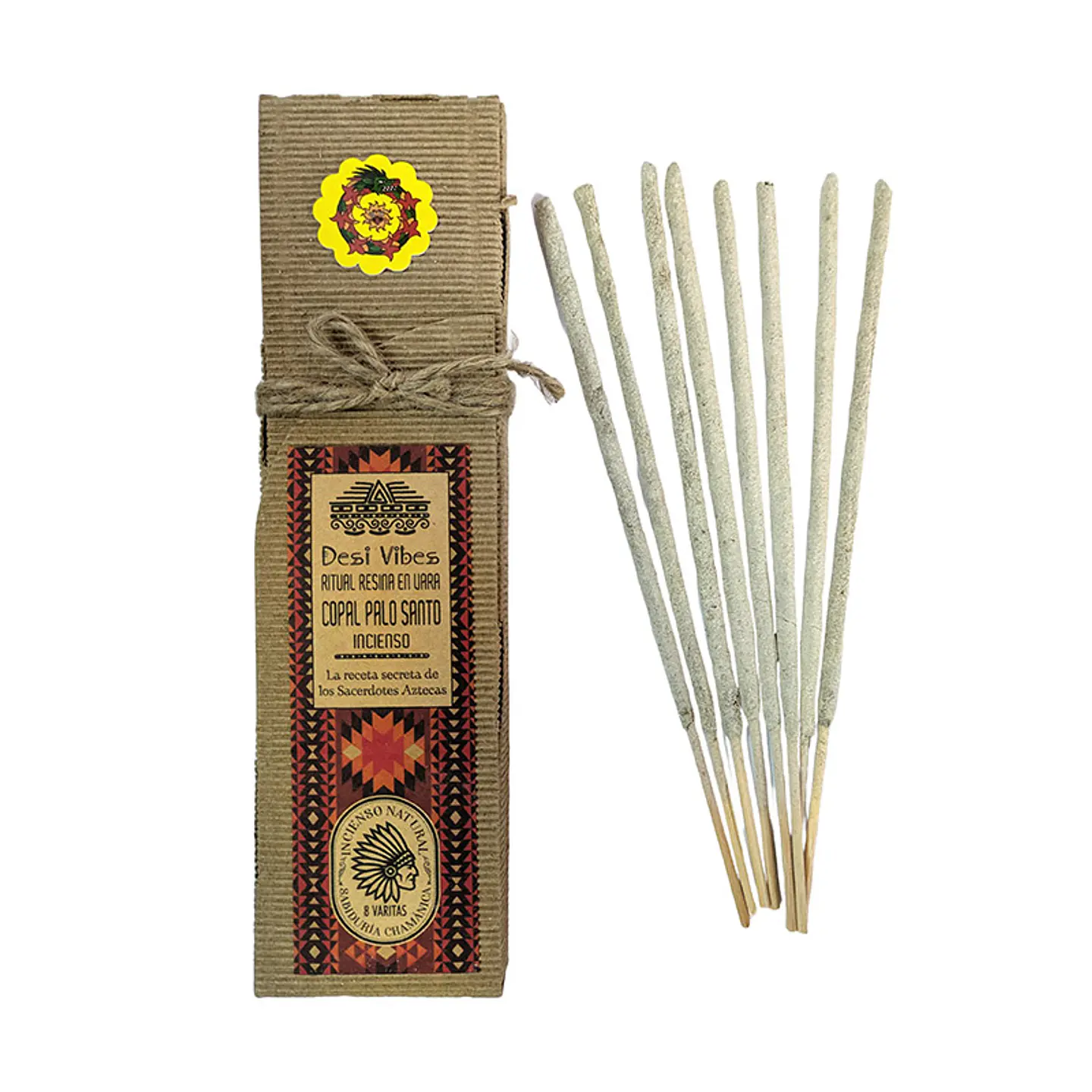 Incienso natural Copal Palo Santo - Desi Vibes 1
