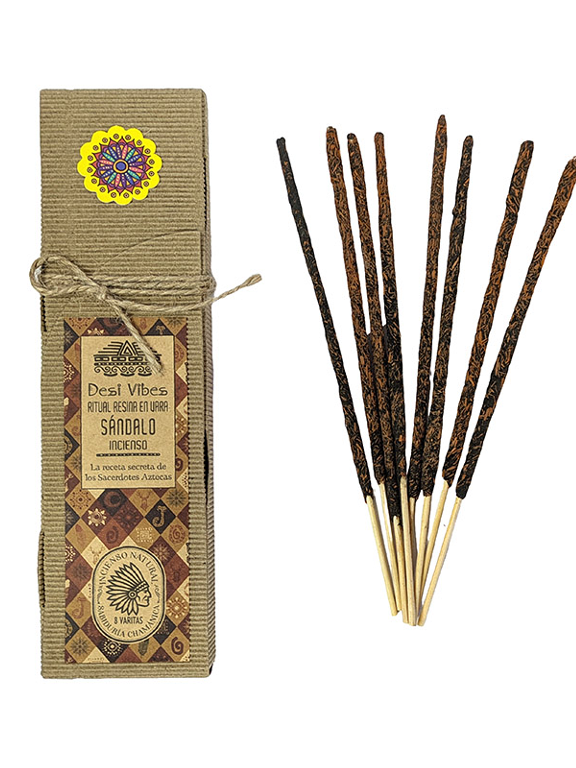 Incienso natural Sándalo - Desi Vibes 1