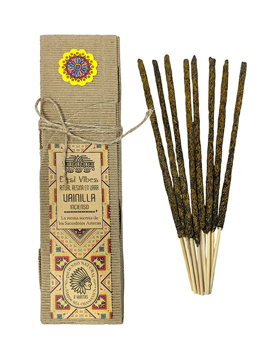 Incienso natural Vainilla - Desi Vibes 1