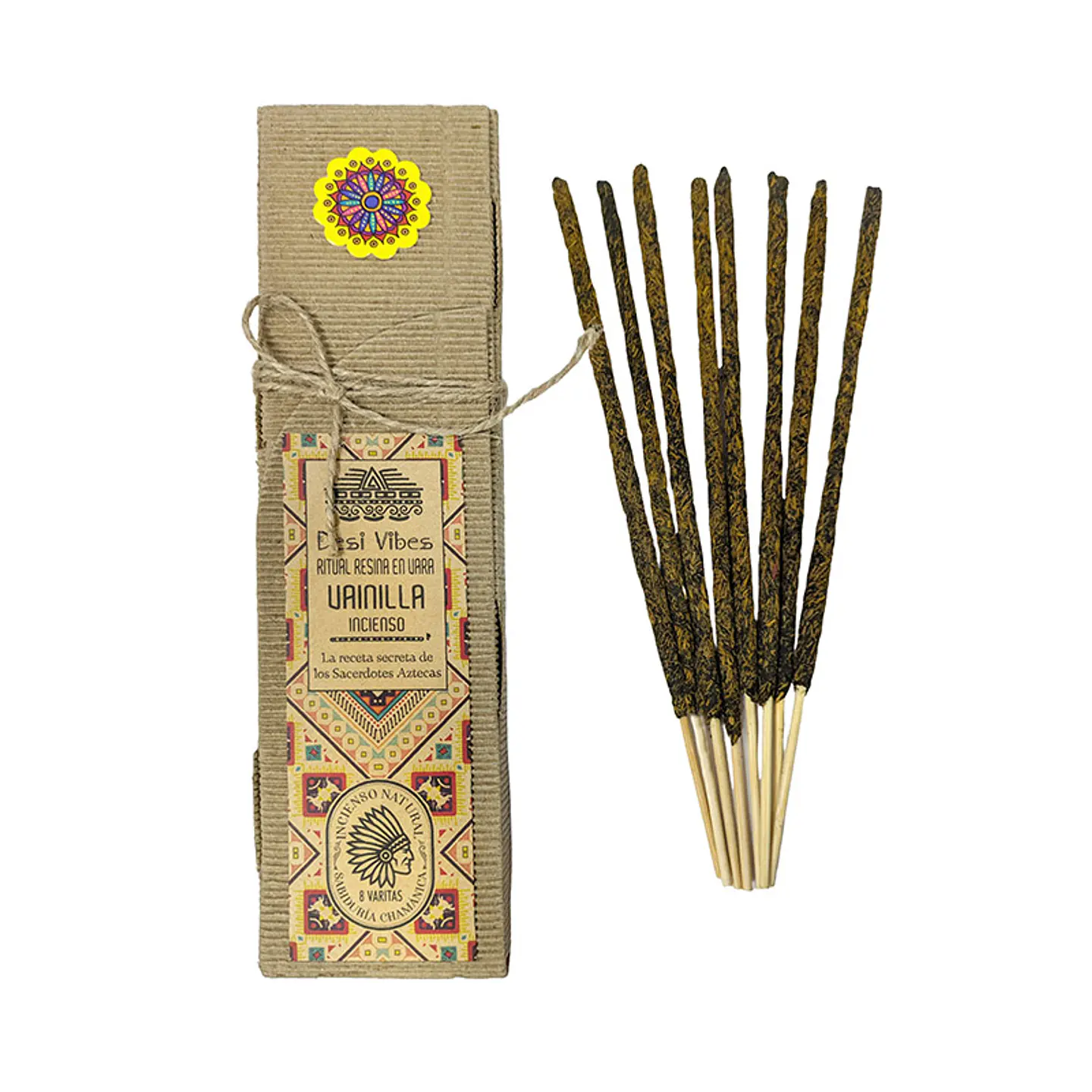 Incienso natural Vainilla - Desi Vibes 1