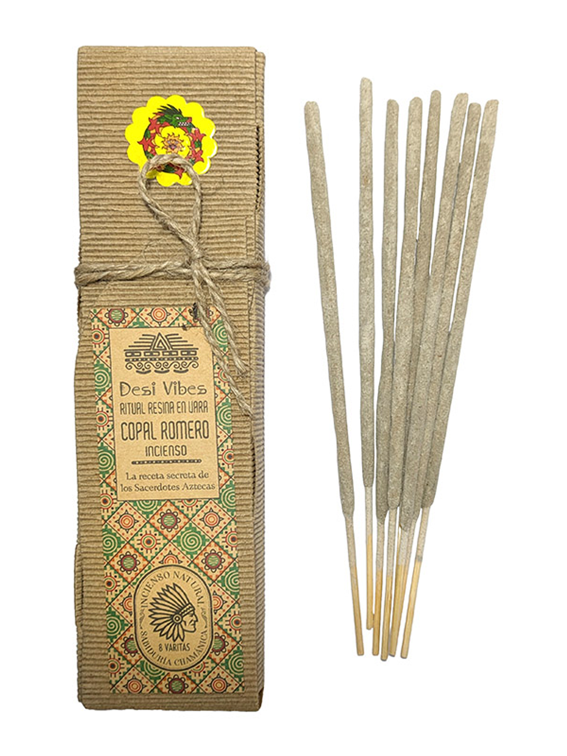 Incienso natural Copal Romero - Desi Vibes 1