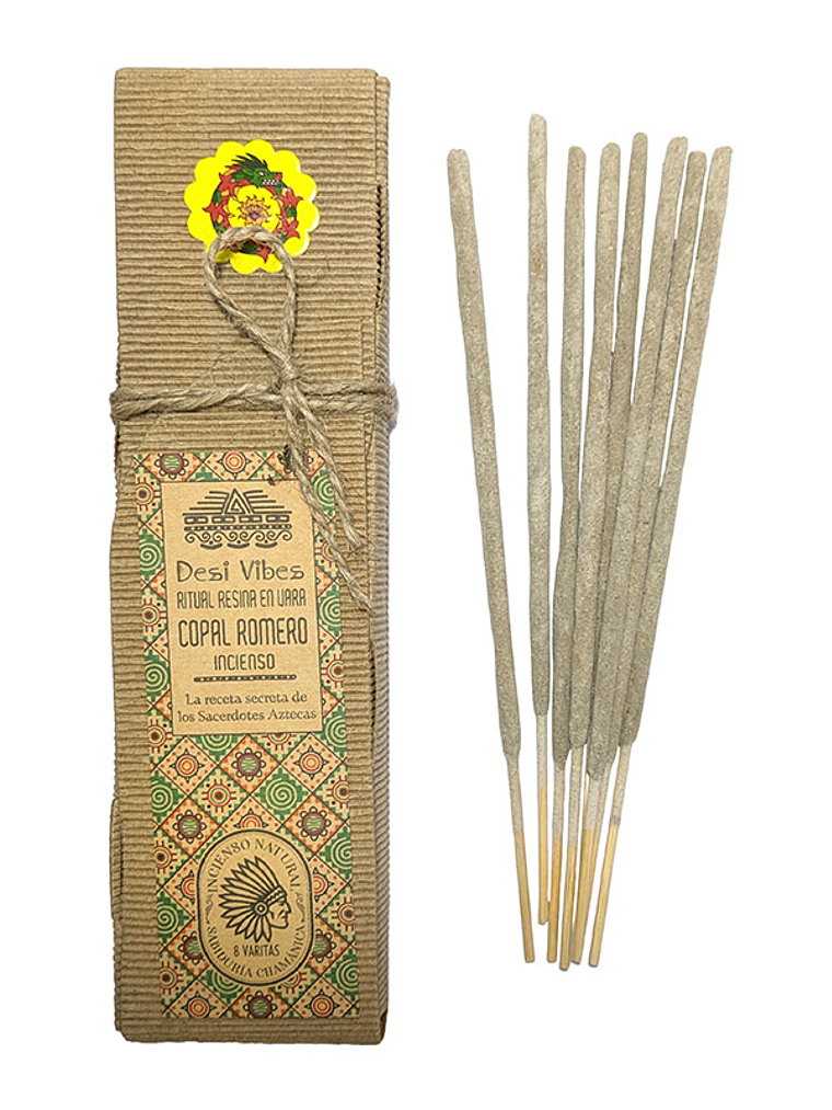 Incienso natural Copal Romero - Desi Vibes 1