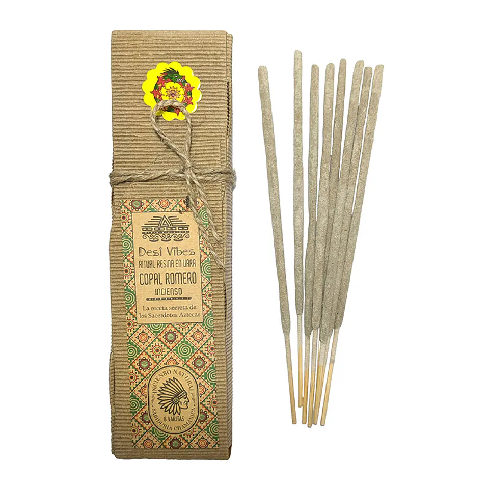 Incienso natural Copal Romero - Desi Vibes 1