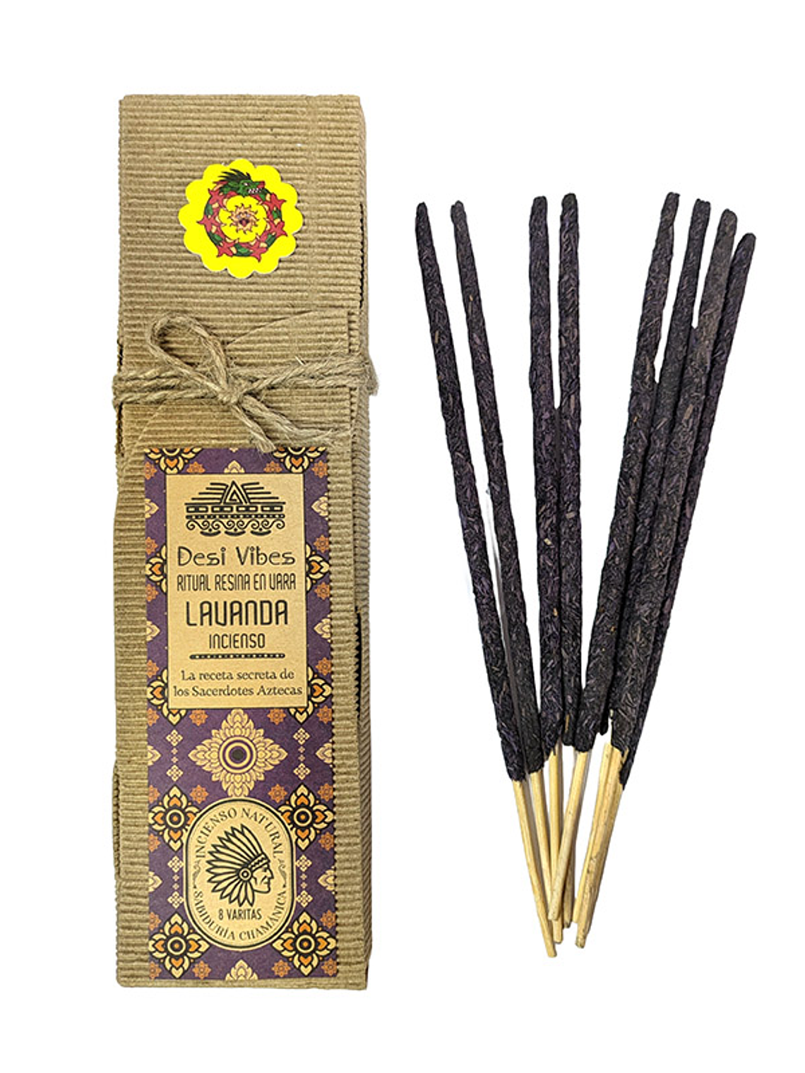 Incienso natural Lavanda - Desi Vibes 1