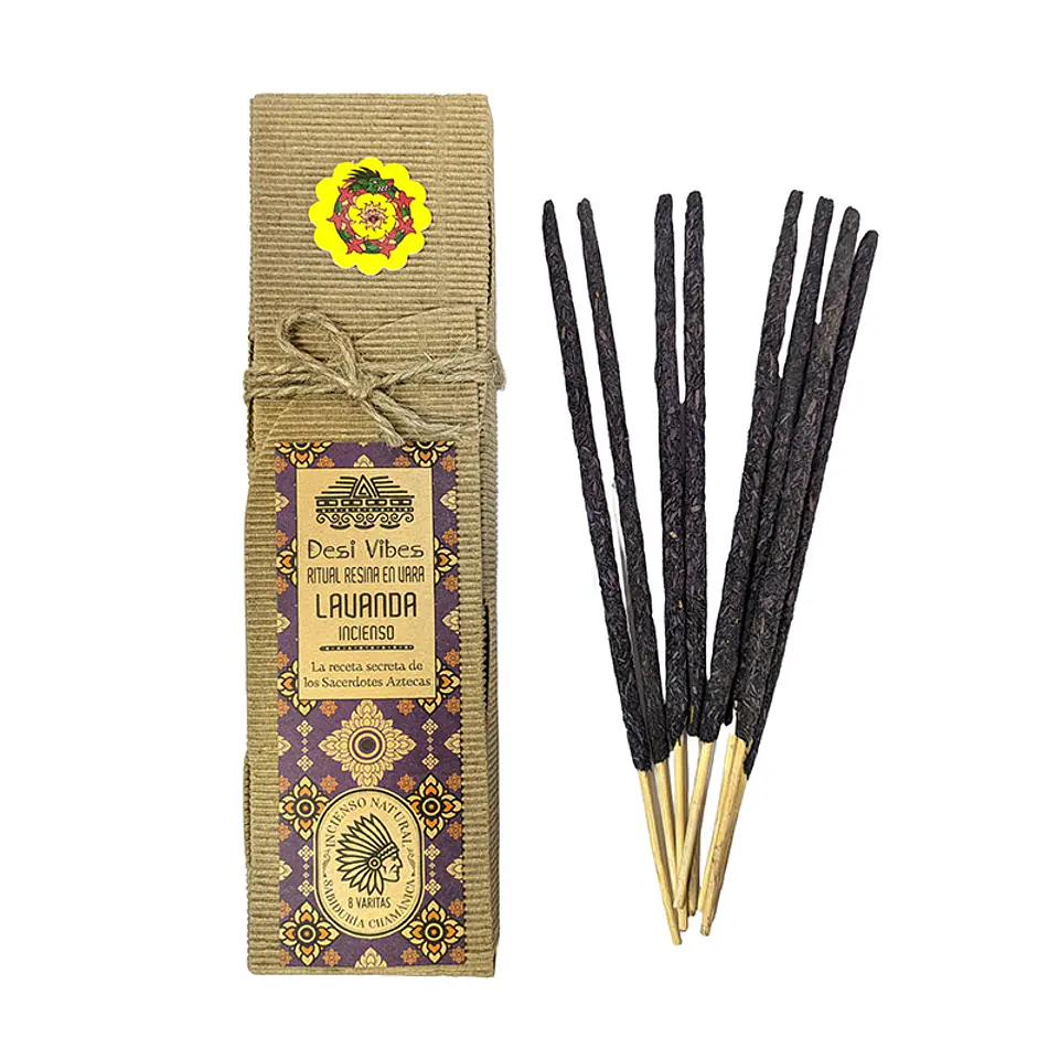 Incienso natural Lavanda - Desi Vibes 1