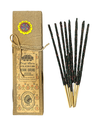 Incienso natural Atrae Dinero - Desi Vibes