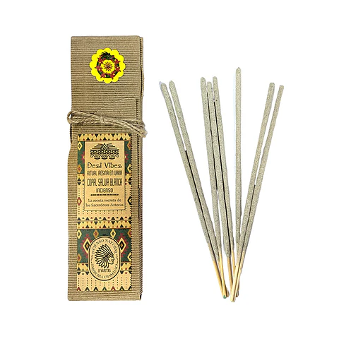 Incienso natural Copal Salvia Blanca - Desi Vibes