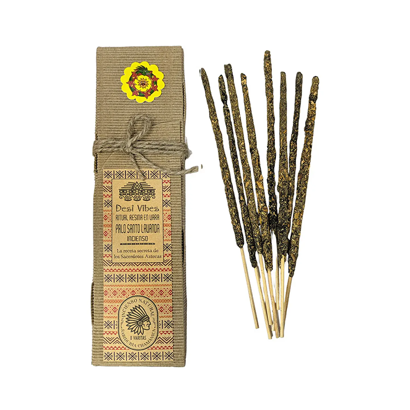 Incienso natural Palo Santo Lavanda - Desi Vibes 1