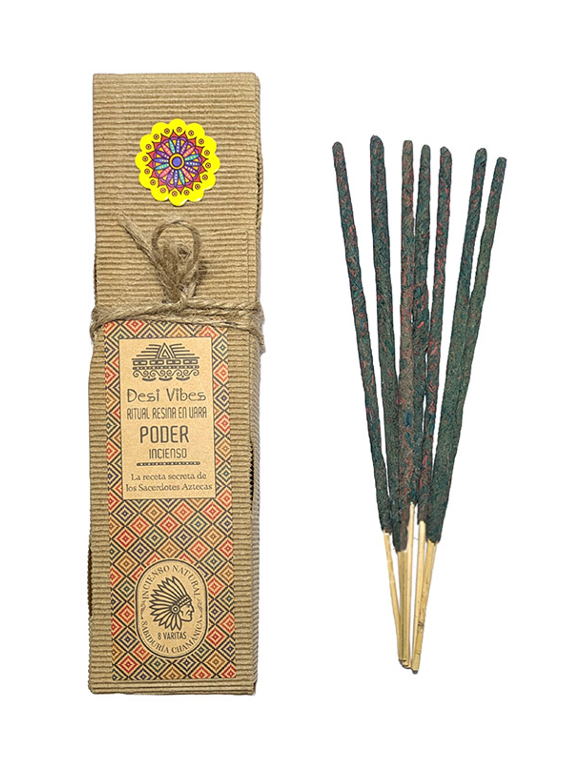 Incienso natural Poder - Desi Vibes 1