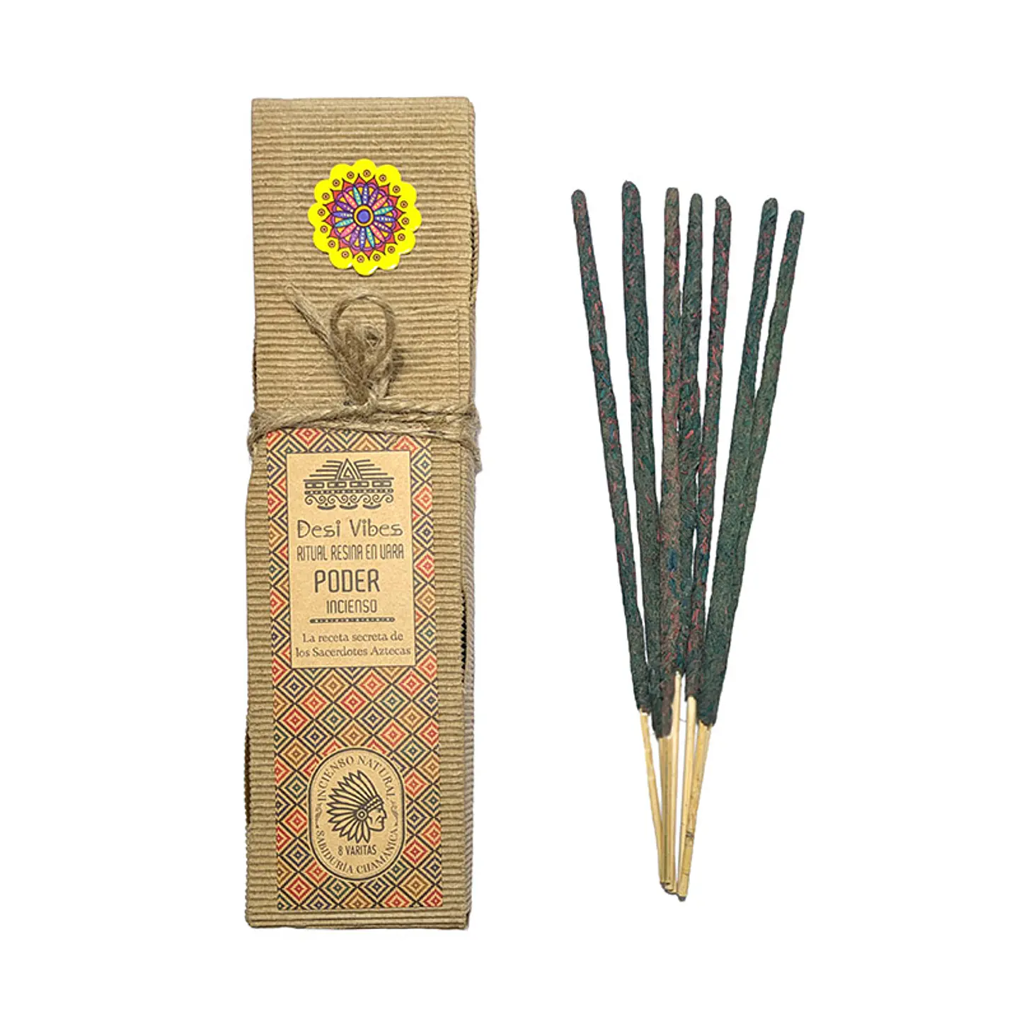 Incienso natural Poder - Desi Vibes 1