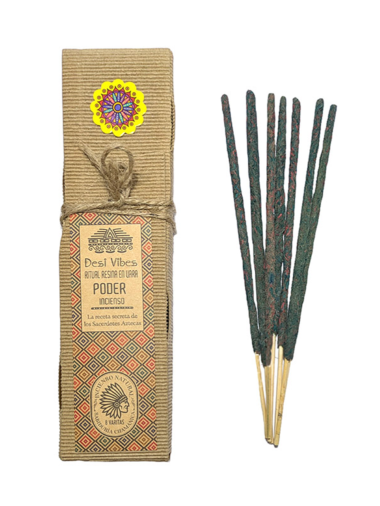 Incienso natural Poder - Desi Vibes 1