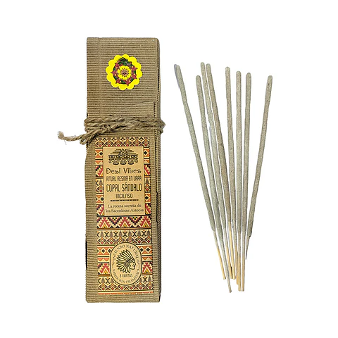 Incienso natural Copal Sándalo - Desi Vibes
