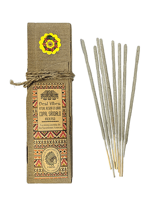 Incienso natural Copal Sándalo - Desi Vibes