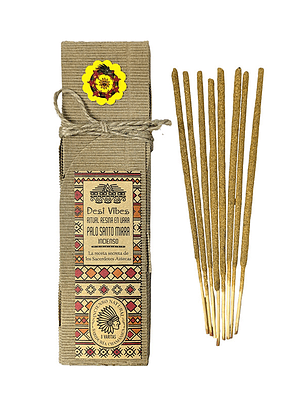 Incienso natural Palo Santo Mirra - Desi Vibes